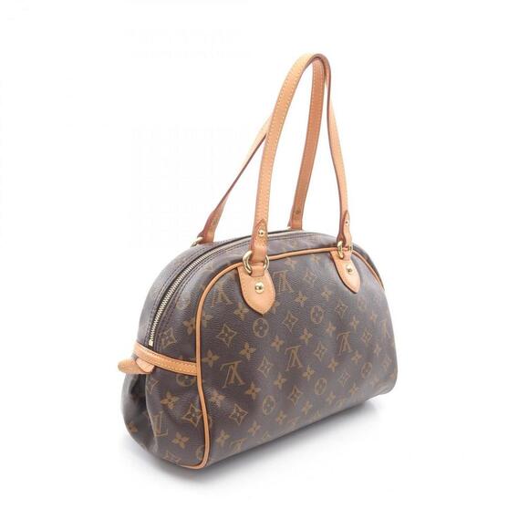 LOUIS VUITTON Brown Monogram Leather Shoulder Bag - Picture 2 of 10